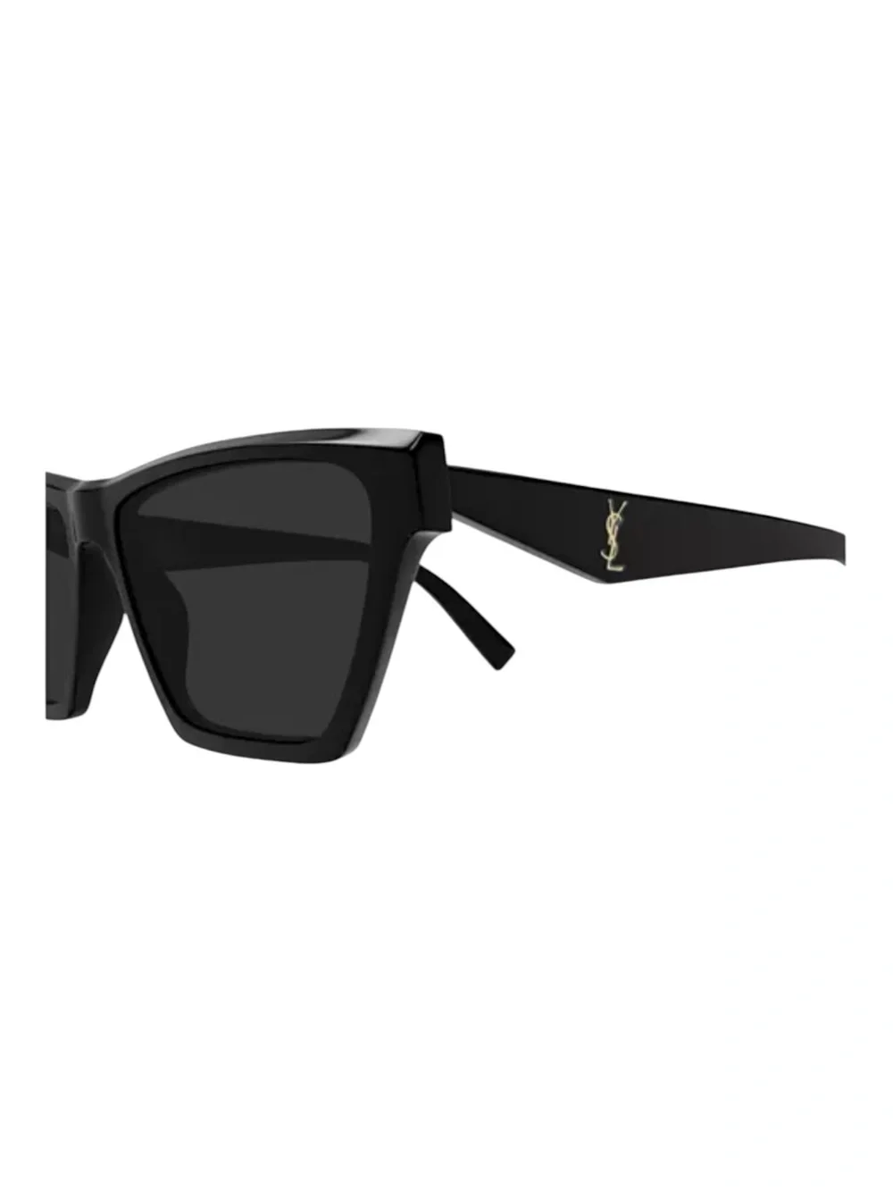 NWT Saint Laurent SL M103 005 YSL Monogram Black Cat Eye Sunglasses Italy